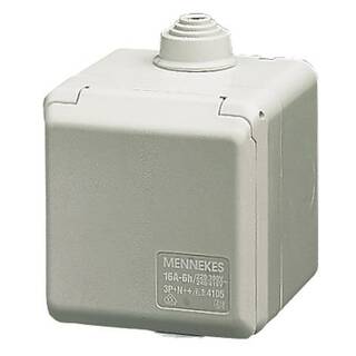 Mennekes CEE-Wanddose Cepex 4110 32A5P 6H400V IP44