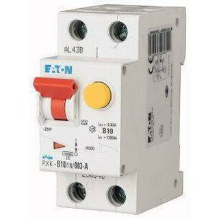 Eaton Electric FI/LS-Schalter PXK-B10/1N/003-A B10A 1polig+N 0,03A