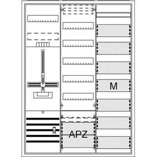 STRI Komplettschrank DA37GD AP 3Pkt.A37 1Z1V7M1A2