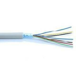 Kabel / Leitungen Fernmeldeleitung Eca J-Y(ST)Y 2x2x0,6 RG100m grau
