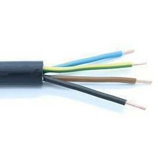 Kabel / Leitungen Starkstromkabel Eca Erdkabel NYY-J 4x120 SM schwarz