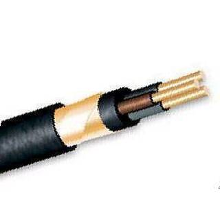 Kabel / Leitungen Starkstromkabel Eca NYCY 3x1,5 RE/1,5 schwarz