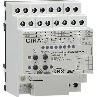 Gira Aktor 103900 KNX/EIB Jalousie 4ach 230VAC REG